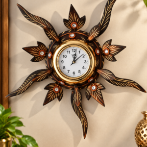 Sunburst Wall Clock